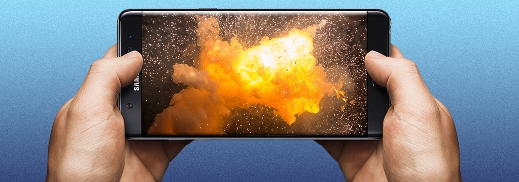 de exploderende smartphone